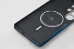 Чехол Pitaka Tactile Woven для Galaxy S25 Ultra кевлар синий — изображение 4