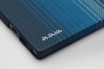 Чехол Pitaka Tactile Woven для Galaxy S25 Ultra кевлар синий — изображение 3